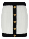 تنورة قصيرة بلونين من Balmain