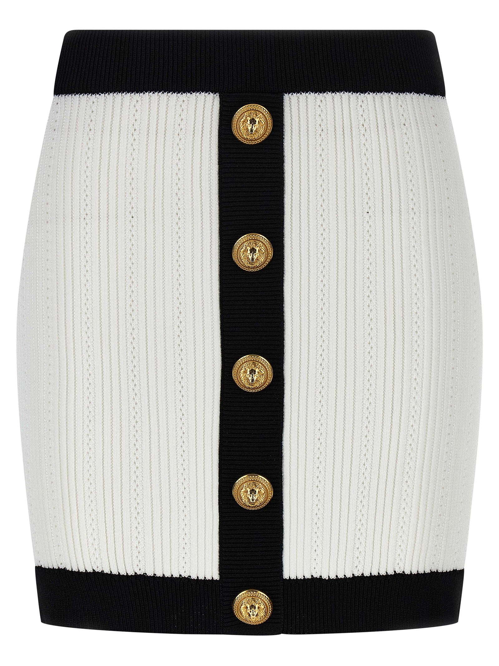 تنورة قصيرة بلونين من Balmain