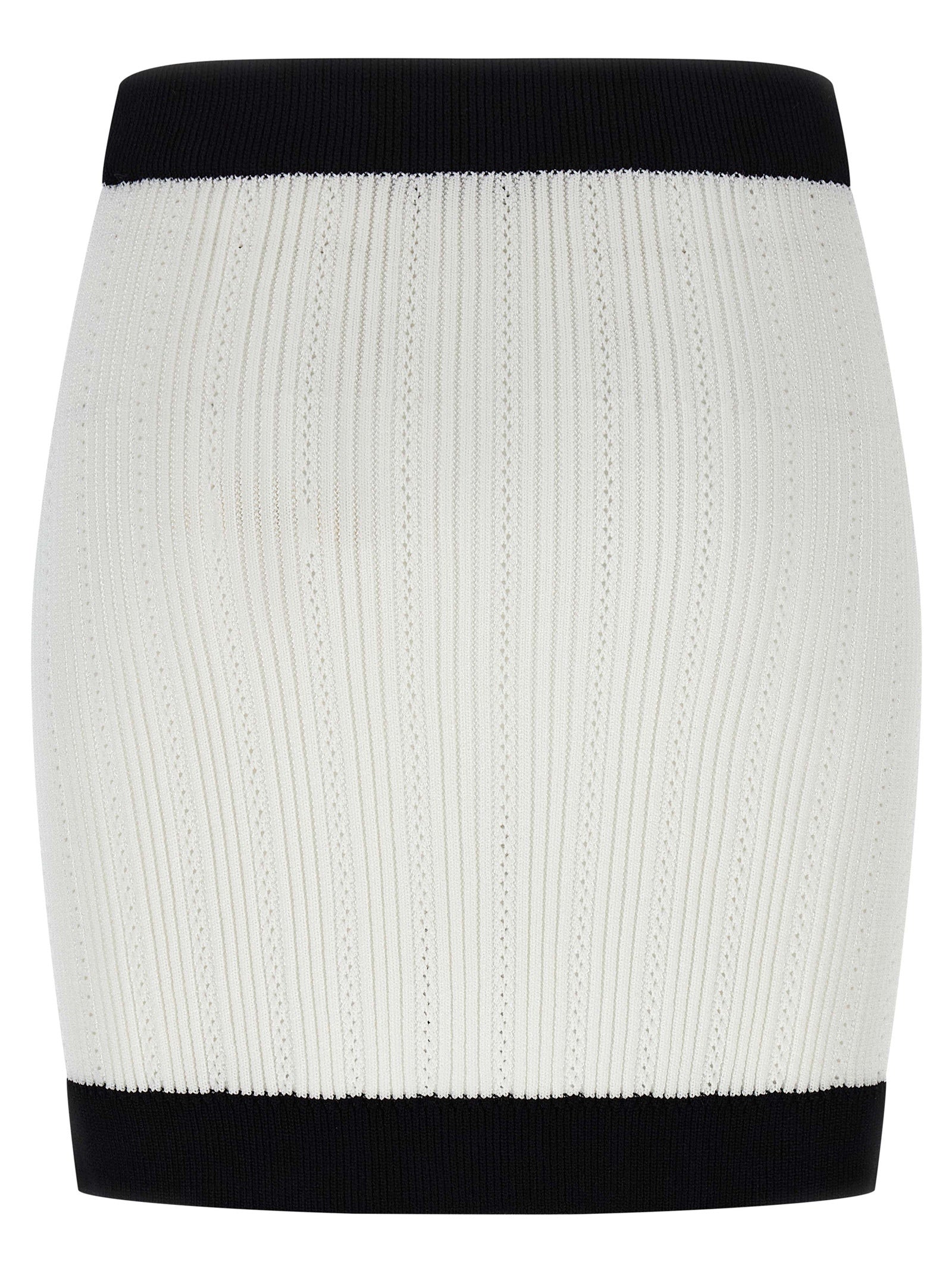 تنورة قصيرة بلونين من Balmain