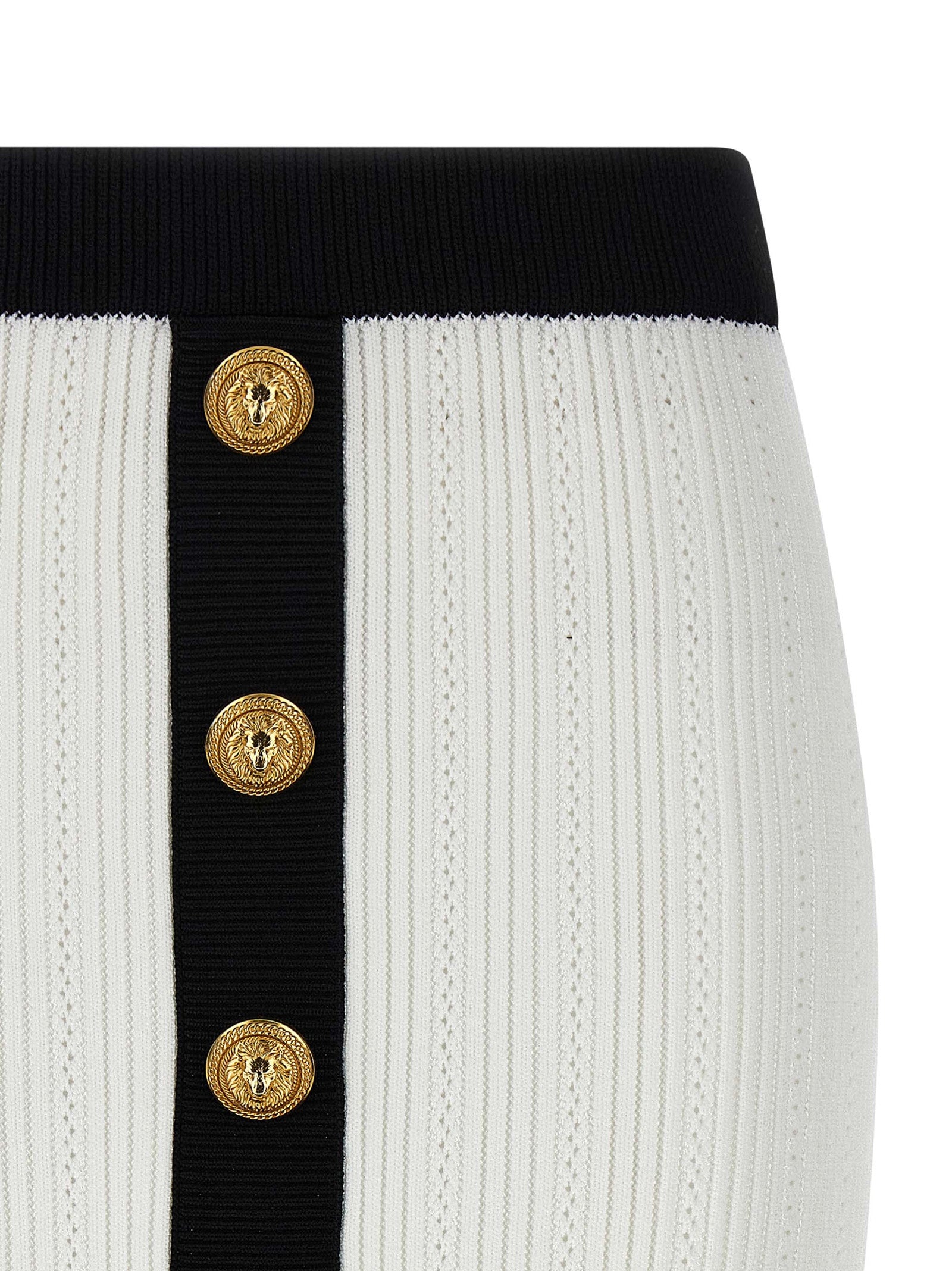 تنورة قصيرة بلونين من Balmain
