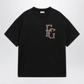 Fear of God T-shirt 43 in cotton and rayon jersey in black