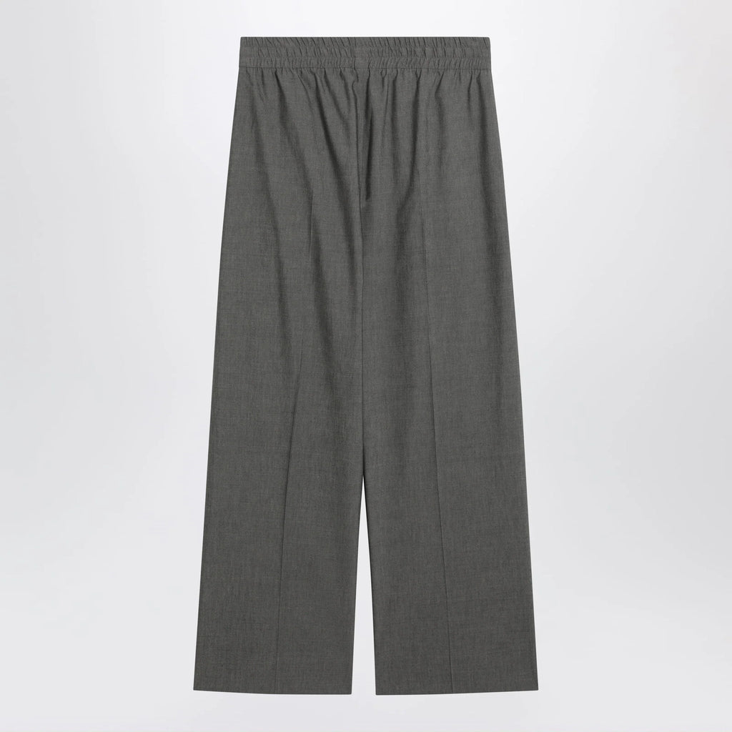 Fear of God Grey wide-leg trousers in wool blend