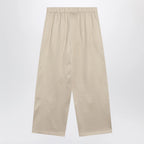 Max Mara Beige silk blend trousers