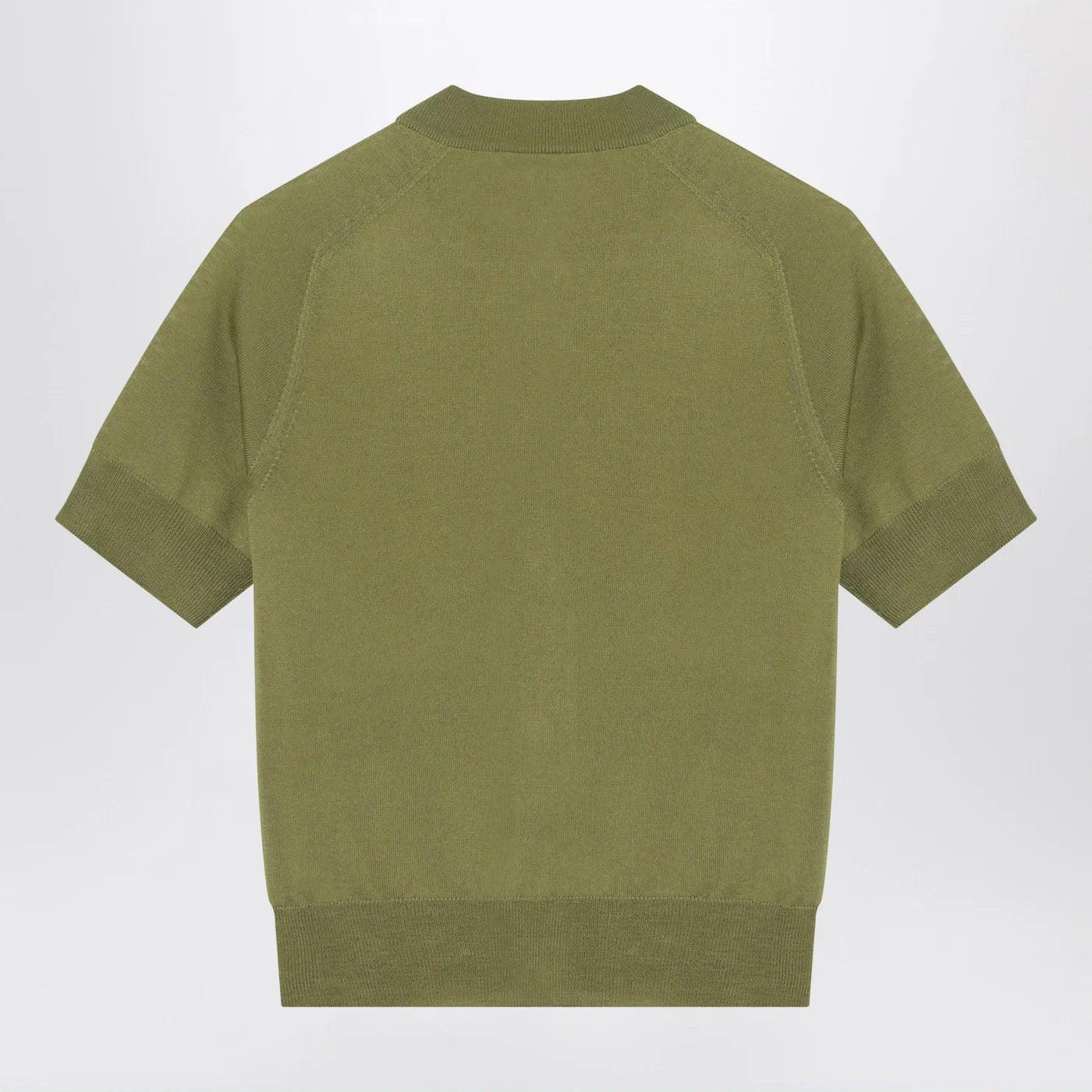 Ami Paris Matcha green Ami De Coeur wool cardigan