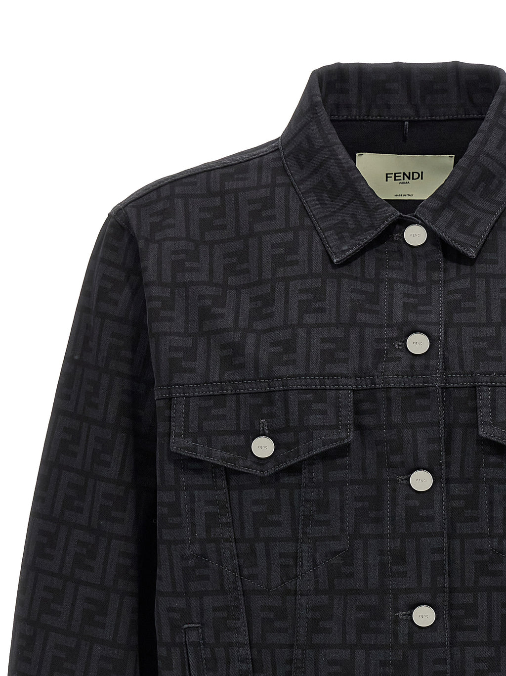 Fendi Ff Denim Jacket