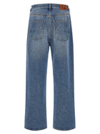 Fendi Ff Patch Jeans Saddlery