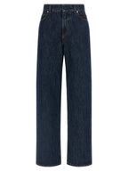 Fendi Ff Padded Jeans