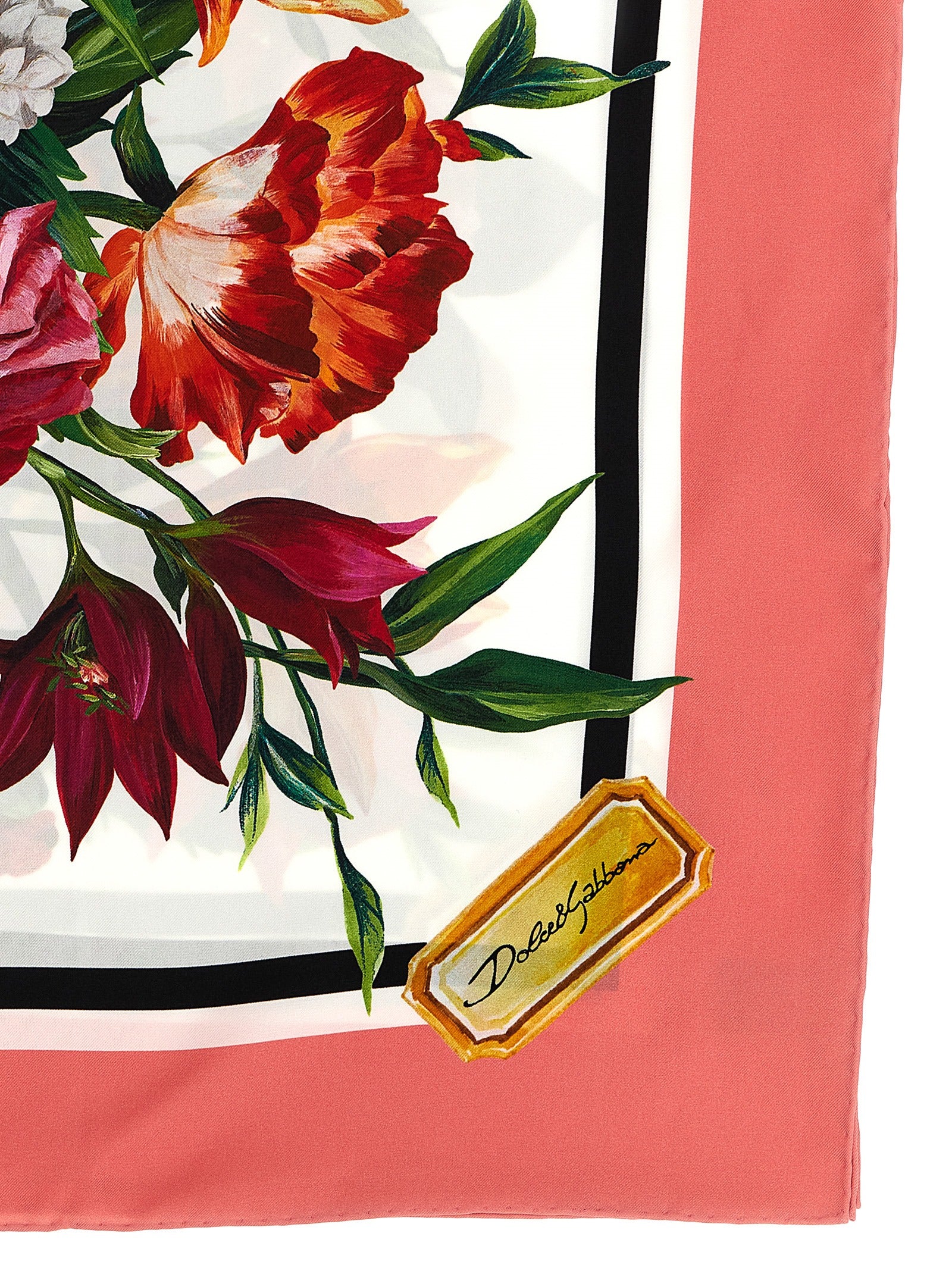 Dolce & Gabbana Floral Print Scarf