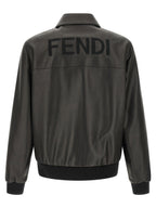 Fendi Leather Blouson