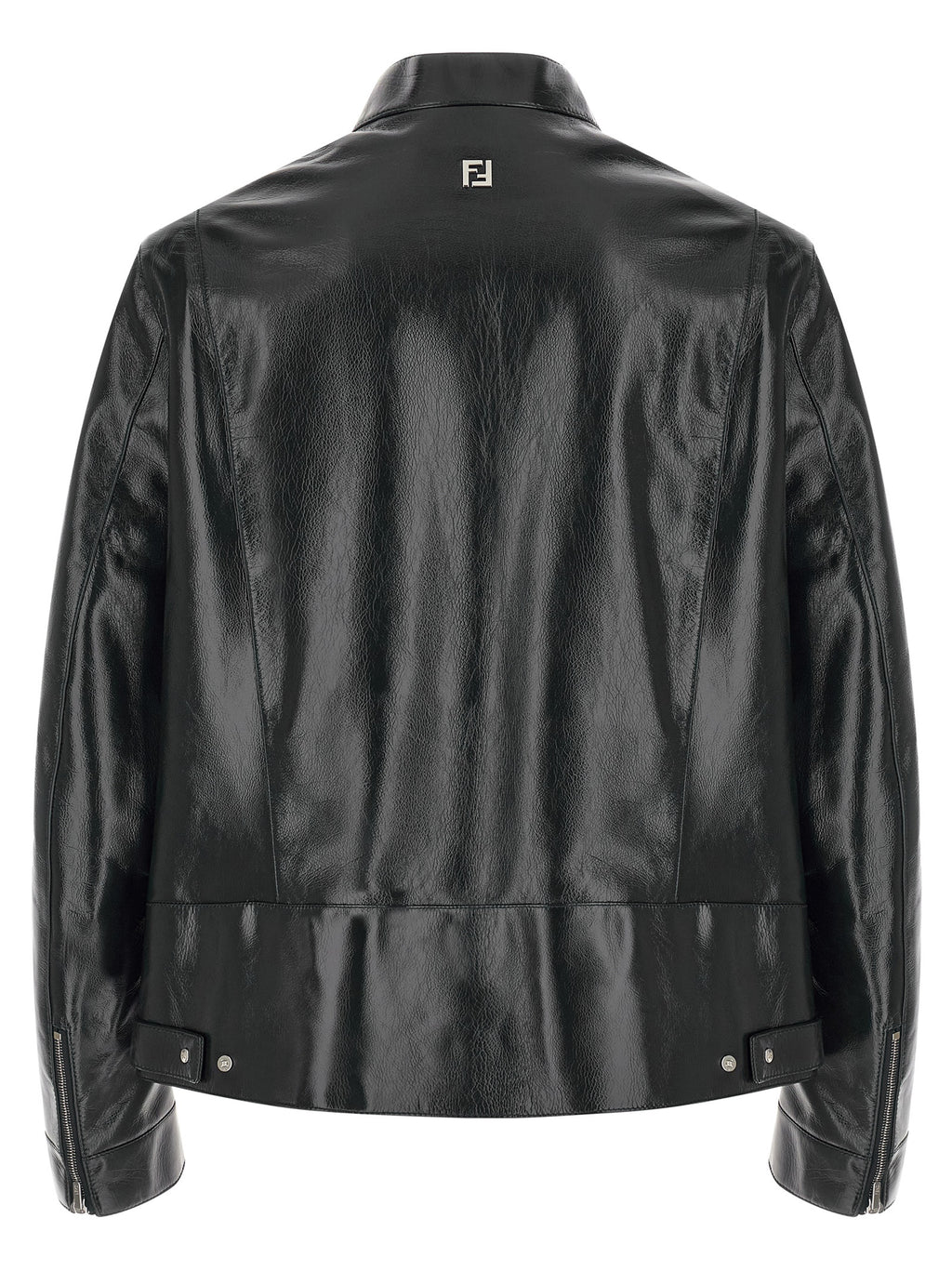 Fendi Lacquered Leather Blouson