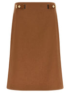 Fendi New Linen Skirt