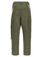 Fendi Double Stitch Embroidery Pants
