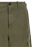 Fendi Double Stitch Embroidery Pants
