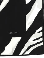 Dolce & Gabbana Zebra Print Scarf