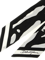Dolce & Gabbana Zebra Print Scarf
