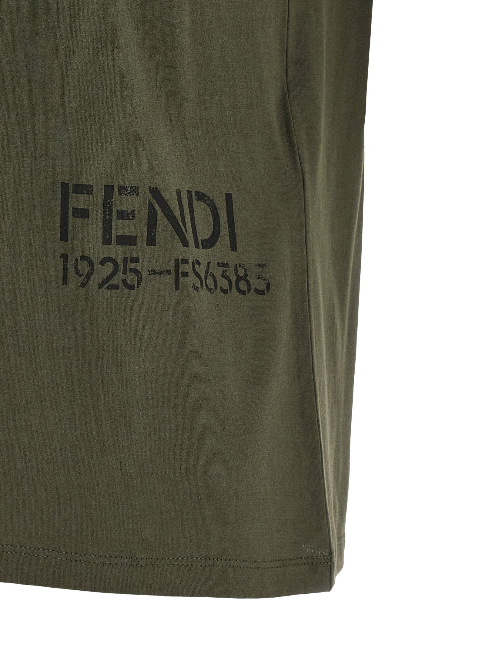 Fendi T-shirt With Stencil Print