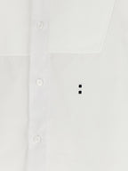 Fendi Poplin Shirt With Plastron Piqué