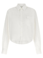 Ami Paris Ami De Coeur Cropped Shirt