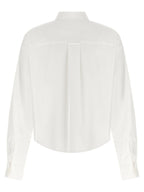 Ami Paris Ami De Coeur Cropped Shirt