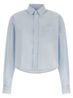 Ami Paris Ami De Coeur Cropped Shirt