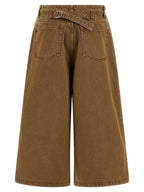 Ami Paris Denim Bermuda Shorts