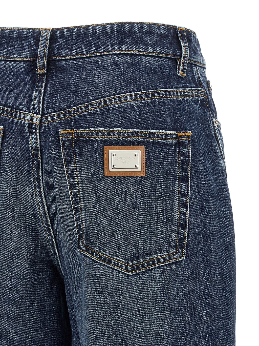 Dolce & Gabbana Logo Plaque Jeans