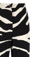 Dolce & Gabbana Zebra Print Palazzo Pants