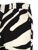 Dolce & Gabbana Zebra Print Palazzo Pants