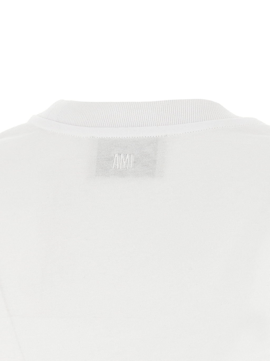 Ami Paris Ami De Coeur Cropped T-shirt