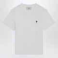 Ami Paris White Ami De Coeur T-shirt