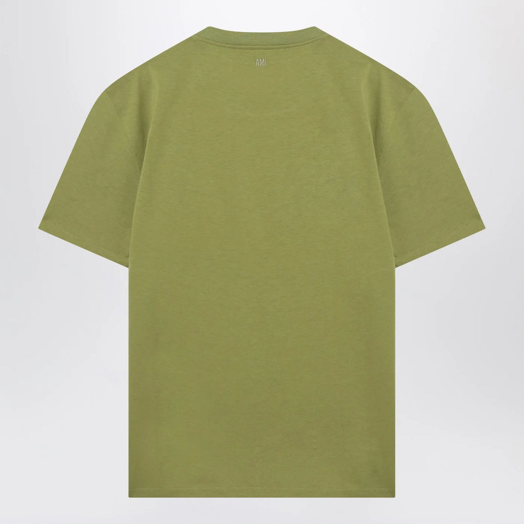 Ami Paris Ami De Coeur Matcha T-shirt