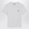 Ami Paris White Ami De Coeur T-shirt