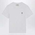 Ami Paris White Ami De Coeur T-shirt