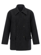 Fendi Felt Wool Coat