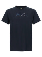 Fendi Logo Embroidery T-shirt
