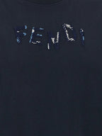 Fendi Logo Embroidery T-shirt