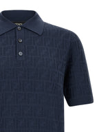 Fendi Ff Cotton Polo Shirt