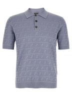 Fendi Ff Cotton Polo Shirt