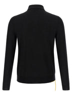 Fendi Yellow Stitching Polo Shirt With Visible Thread