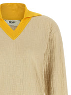 Fendi Ff Jacquard Sweater