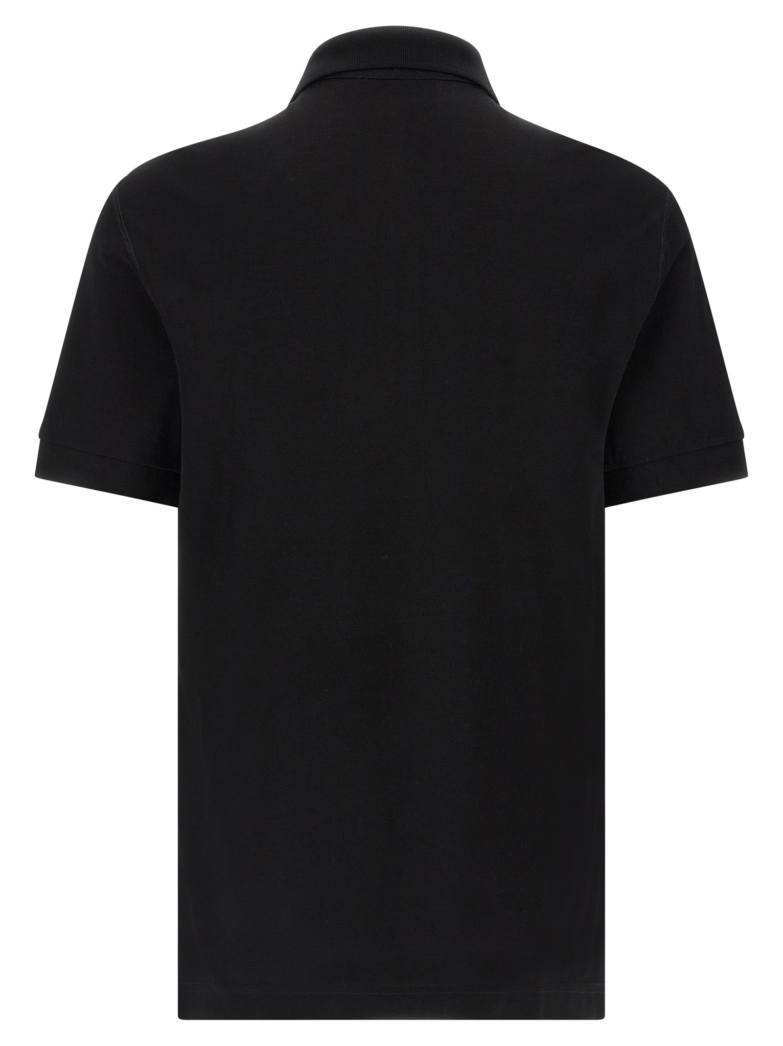 Dolce & Gabbana Logo Plate Polo Shirt