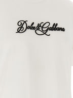 Dolce & Gabbana Logo Embroidery T-shirt