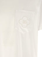Dolce & Gabbana Openwork Logo T-shirt