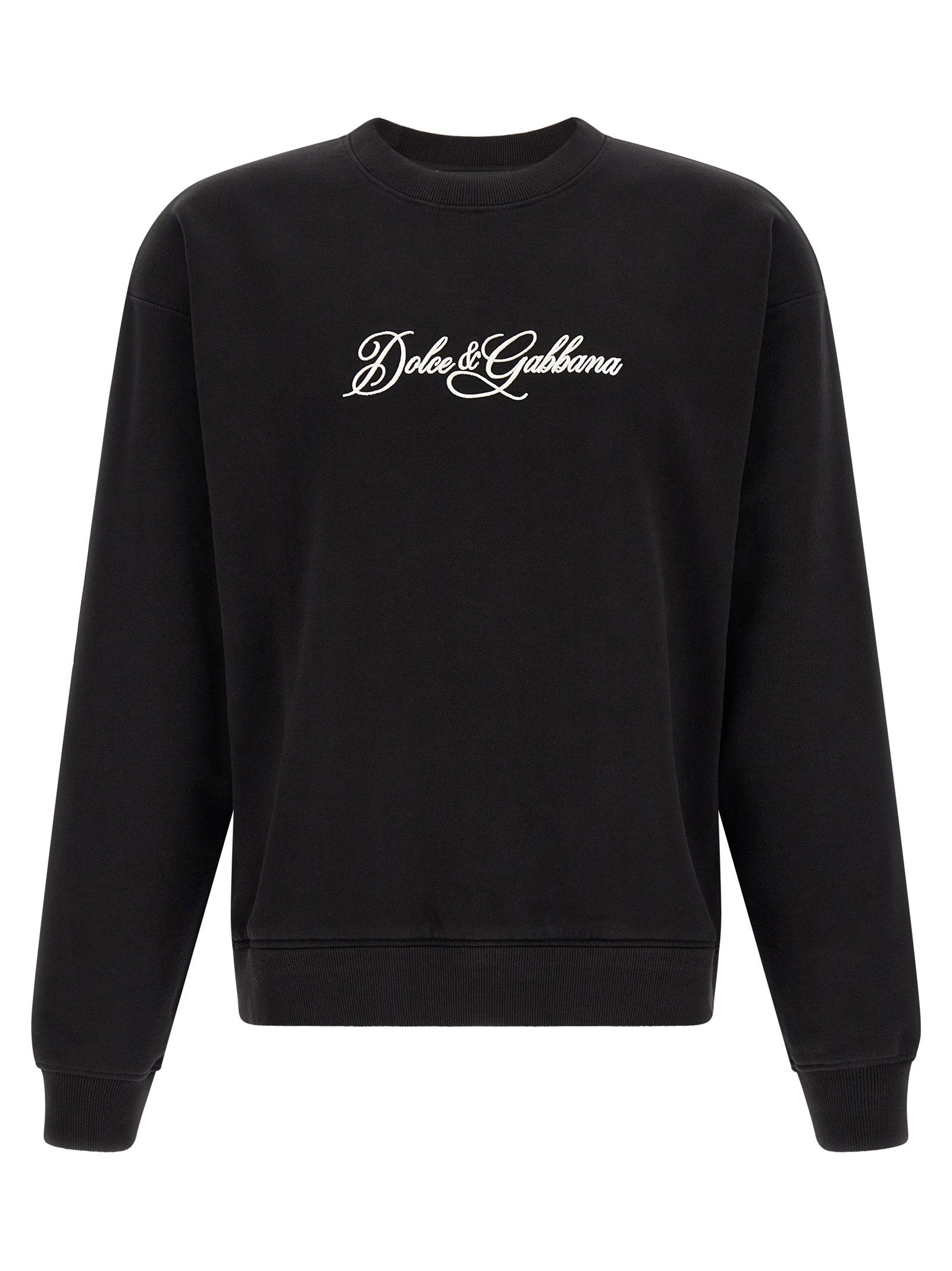Dolce & Gabbana Logo Embroidery Sweatshirt