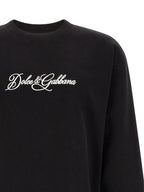 Dolce & Gabbana Logo Embroidery Sweatshirt