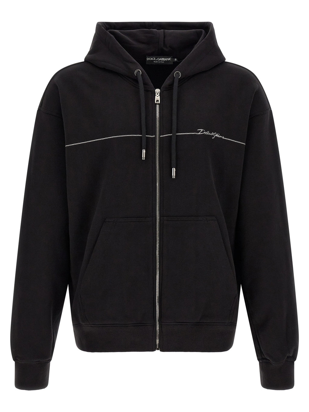 Dolce & Gabbana Logo Embroidery Hoodie