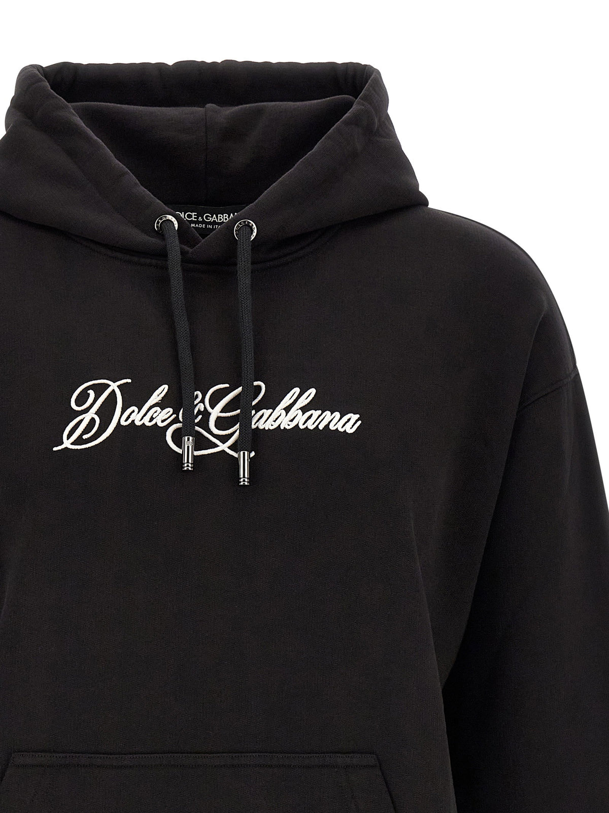 Dolce & Gabbana Logo Embroidery Hoodie