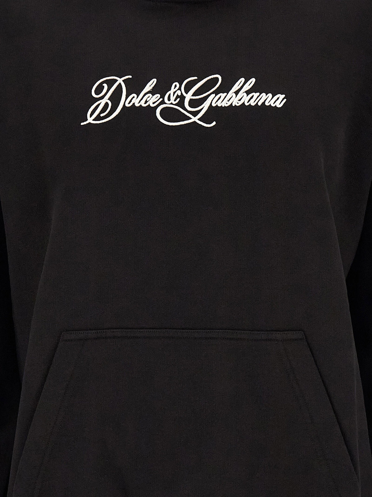 Dolce & Gabbana Logo Embroidery Hoodie
