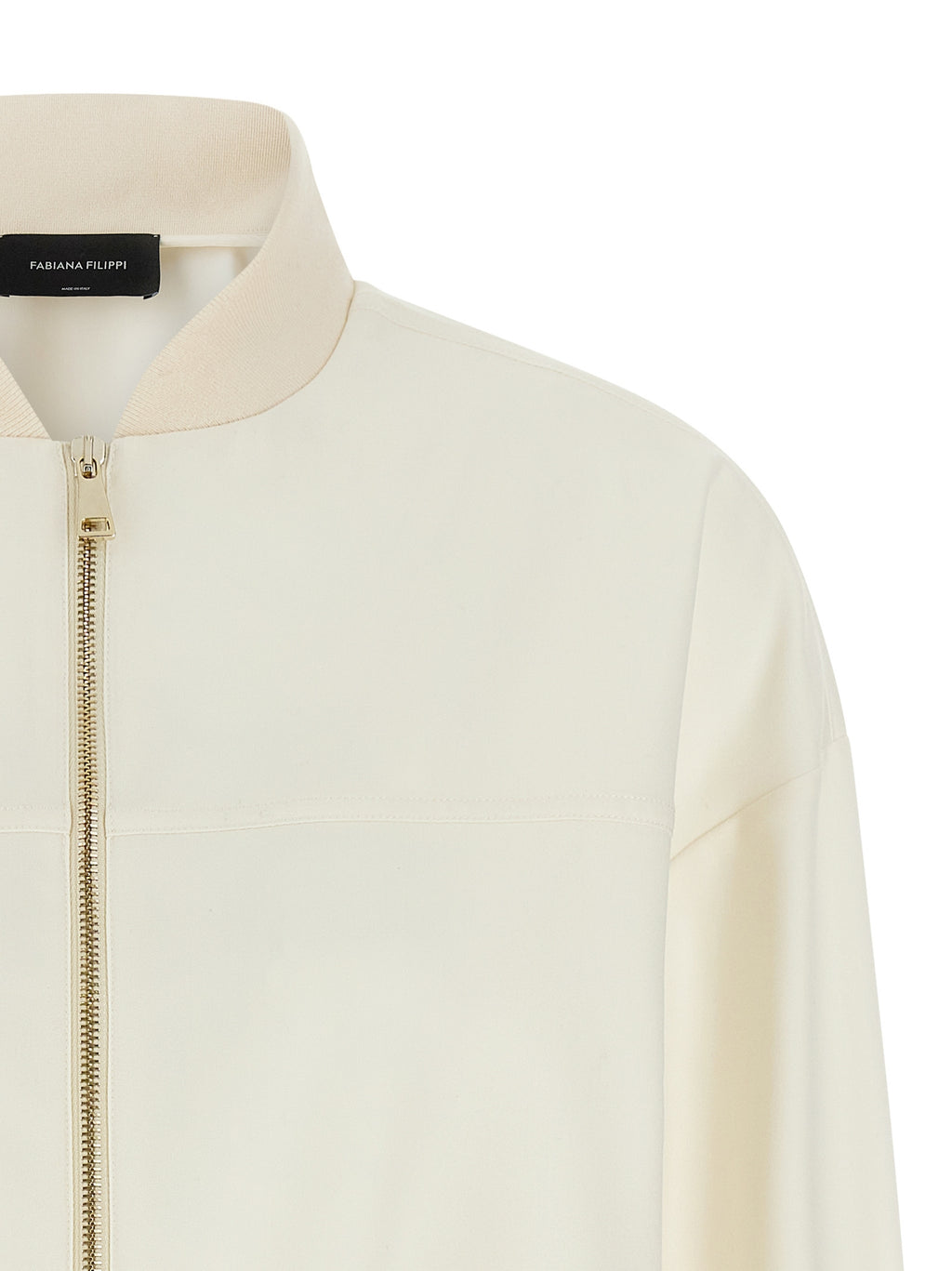 Fabiana Filippi Insert Bomber Jacket