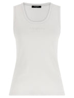 Balmain Logo Embroidery Tank Top